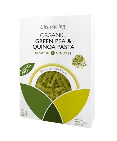 Clearspring Clearspring Organic Green Pea & Quinoa Pasta 4 x 250 g