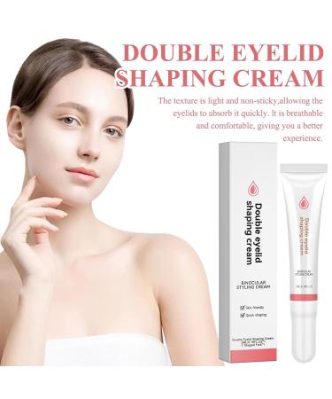 Wusanna Eye Cream & Eyelid Styling - Double Eyelid Shaping Cream & Invisible Stripes for Natural Look (3 Pieces + 3 Y-Tines) - Ideal for International Shipping - Buy Online on GoSupps.com
