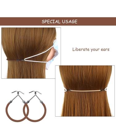 Sibba 15 Pieces Elastic Hook Hair Ties - Styling Ponytail Holder for All Hair Types - Buy Online on GoSupps.com