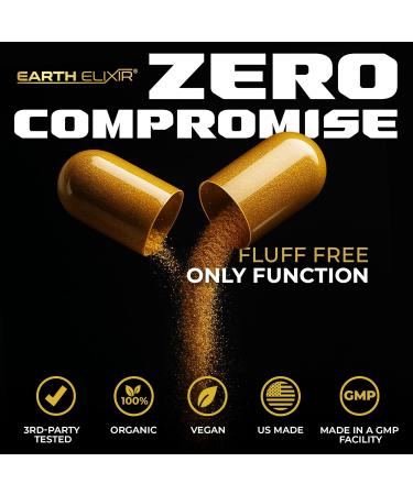 Earth Elixir Tongkat Ali Fadogia Agrestis - 180 Capsules | Powerful Herbal Supplement - Buy Online on GoSupps.com