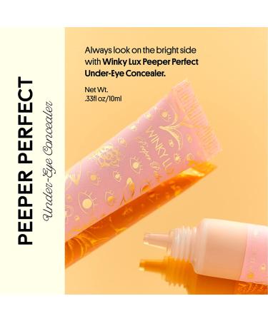 Winky Lux Peeper Perfect Under Eye Concealer - Full Coverage Makeup & Primer for Dark Circles Fair - Buy Online on GoSupps.com