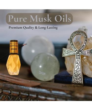 Buy Authentic Egyptian Musk Body Oil | All-Natural Unisex Fragrance - 2 oz | Body Oils by Brenda - Buy Online on GoSupps.com