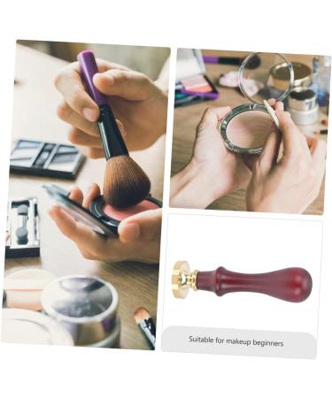 MUSISALY 2 Pcs Dispensing Plate Tool DIY Blush Tool Romantic Stamp Maker Makeup Applicator Copper Copper Head - Buy Online on GoSupps.com