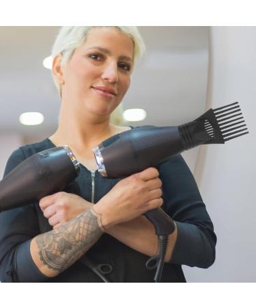 Healeved Hair Dryer Diffuser Combs 2pcs Hair Dryer Nozzle Comb Replacement Universal Detangling Blow Dryer Hair Styling Hair Dryer Concentrator Compatible with all Hair Dryers - Buy Online on GoSupps.com