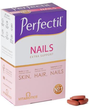 Vitabiotics Perfectil Plus Nails - 60 Tablets pack of 1 60 Count (Pack of 1) For Nails