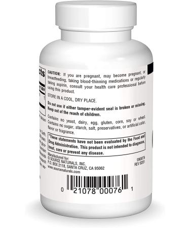 Source Naturals Ginkgo-24 40 mg - 120 Tablets | Boost Memory & Focus - Buy Online on GoSupps.com