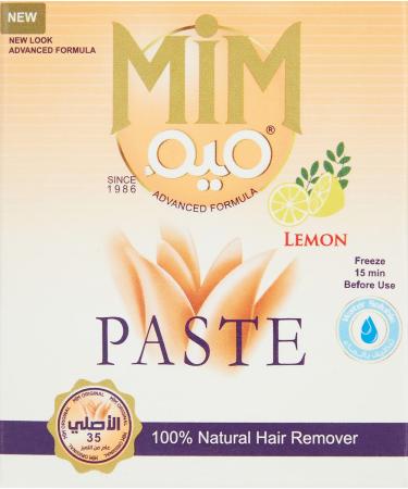 MiM hair remover paste  100% natural  3.2-oz. box