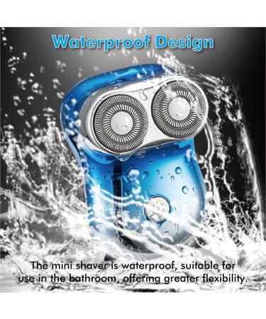 Buy Electric Shaver for Men - USB Rechargeable Travel Shaver Fast-Charging Cordless Razor & Beard Trimmer - Perfect for Grooming & International Shipping - Buy Online on GoSupps.com