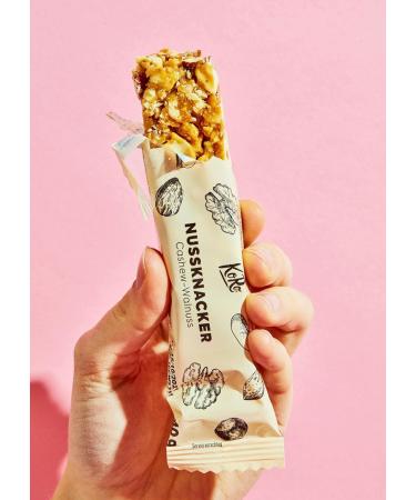 KoRo - Cashew Nut Bars | 12 x 40 g - vegan gluten free - Buy Online on GoSupps.com