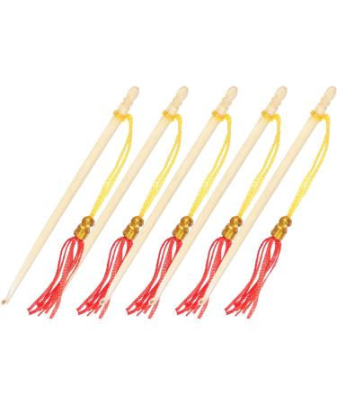 Healifty Earwax Removal Kit - 5 Sets Spoon & Curette Tools for Adults, Yellow Wax Cleaner Set for Comfortable Ear Cleaning - Digger & Picker Tools - Yellowx5pcs - Buy Online on GoSupps.com