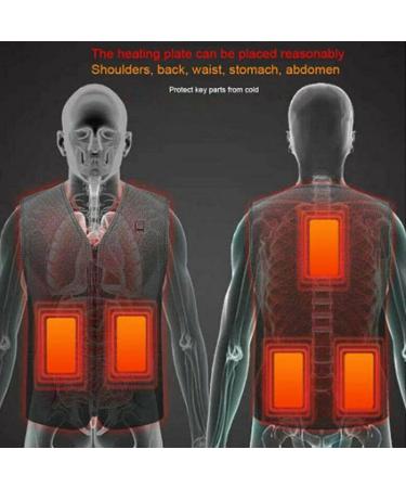 8-in-1 USB Electric Heating Cushion - Adjustable Temperature Waterproof & Perfect for Winter Camping | Carbon Fiber Technology - Buy Online on GoSupps.com