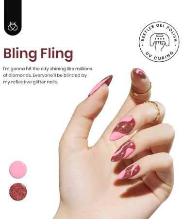 Beetles Reflective Glitter Gel Polish Set - 6 Holographic Colors - Soak Off UV LED - Spring Summer Nail Polish Kit - Buy Online on GoSupps.com