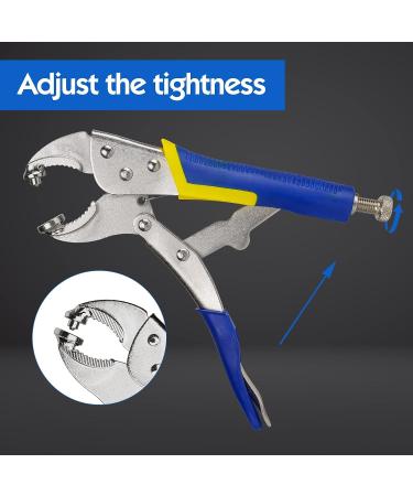 YZS Upgraded Version Snap Pliers Fastener Tool Kit Snap Installation Set Hand Tools for Fastening  Replacing Metal Snaps  Repairing Boat Covers  Canvas  Sewing  Tarps Blue+Yellow - Buy Online on GoSupps.com