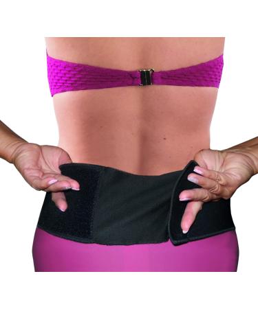 SUPRIMA Stoma Bandage Neoprene Black for Men & Women (XL/XXL) - Comfortable & Effective Support | International Shipping Available - Buy Online on GoSupps.com