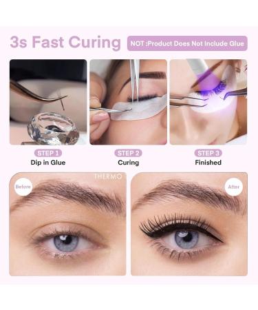 Marhynchus LED Eyelash Lamp - 5W Power Allergy Prevention for Eyelash Extensions | International Shipping Available - Buy Online on GoSupps.com