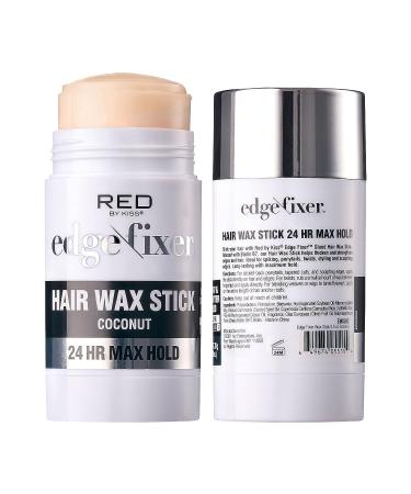 Red by Kiss 24HR Max Hold Hair Wax Stick | Coconut Edge Fixer & Control Pomade - Buy Online on GoSupps.com