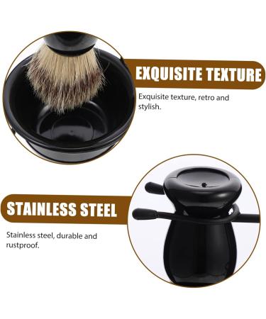 4 Sets Beard Shaving Bowl & Brush - Professional Men's Grooming Accessories for Convenient Shaving - Buy Online on GoSupps.com