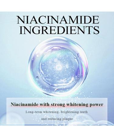 Luvra Niacinamide Whitening Toothpaste for Adults - Teeth Whitening & Deep Stain Removal Fights Coffee Tea Smoking Stains Enamel Safe & Fresh Breath (100g) (2pcs) - Buy Online on GoSupps.com