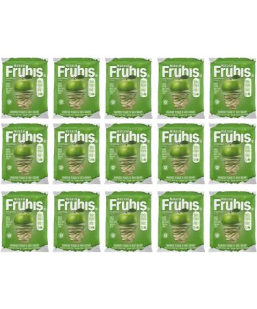Frubis Tasty Bits Of Crispy Fruit - 15 Pack (Green Apple) - Buy Online on GoSupps.com