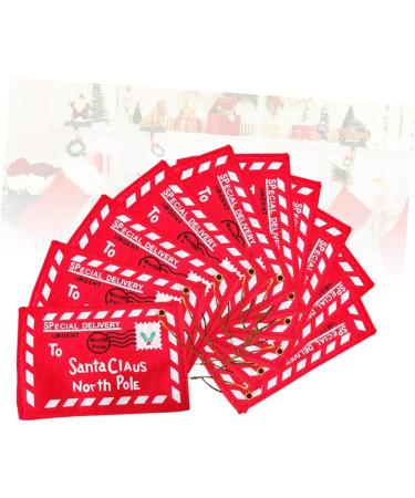 EXCEART 14pcs Christmas Decorations Christmas Party Envelope Christmas Envelopes Christmas Tree Candy Bag - Buy Online on GoSupps.com