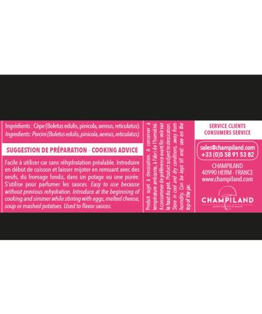 Champiland - Porcini Nuggets - Selected and Hand-Sorted Sylvester Mushrooms- Exceptional Flavor - Protein-Rich Mushrooms and - Buy Online on GoSupps.com