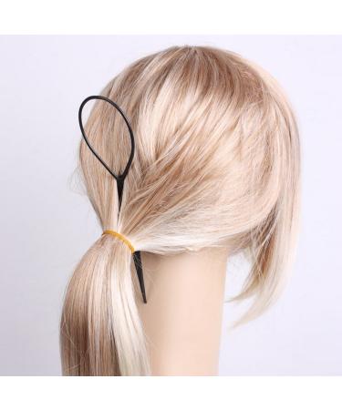 Buy 2x Demarkt Disk Hair Twister | Effortless Hairstyling Tool | Black Headball for Perfect Hairdos | International Shipping - Buy Online on GoSupps.com