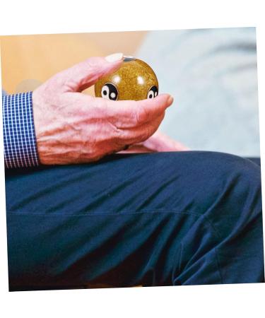 Buy Aboofan 2-St Massage Globe Baoding Balls | Cloisonn Iron Ball Hand Exercise & Meditation Tool | International Shipping - Buy Online on GoSupps.com