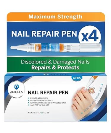 Ariella Toenail Fungus Treatment for Toenail and Fingernail, Antifungal Nail Treatment for Athletes Foot, Fungal Nail Cure, Toe and Finger Nail Fungus Treatment, 4pcs - Buy Online on GoSupps.com