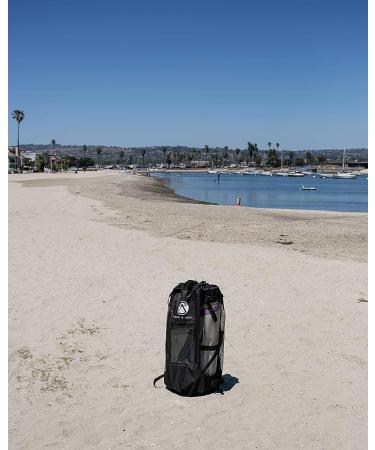 Mesh Black Crew & Axel Stand Up Paddle Board Bag for CX106 CX107 CX108 - Carry SUP, Paddle, Pump & Fins | Durable & Convenient - Buy Online on GoSupps.com
