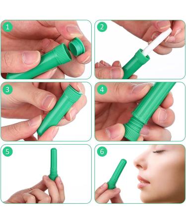 MAONITAY 12 PCs Refillable Essential Oil Tubes - Aromatherapy Inhalator Stick Set in 6 Colors - Buy Online on GoSupps.com