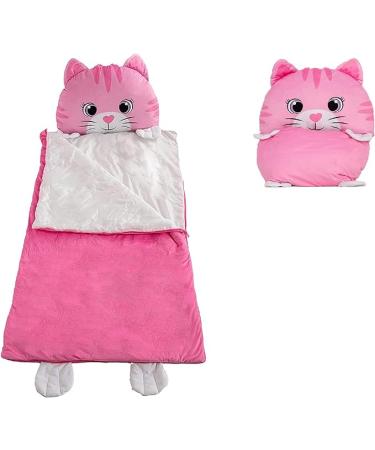 Kids Nap Buddies Character Preschool Nap Mat Toddler Sleeping Bag with Pillow for Daycare, Ages 3+