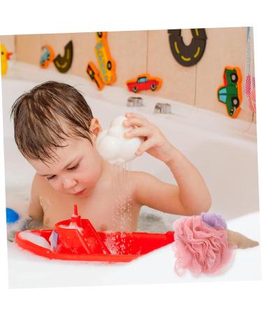 NOLITOY Rainbow Ice Cream Shower Flowers - Reusable Exfoliating Bath Sponges & Loofahs for a Refreshing Shower Experience - Buy Online on GoSupps.com