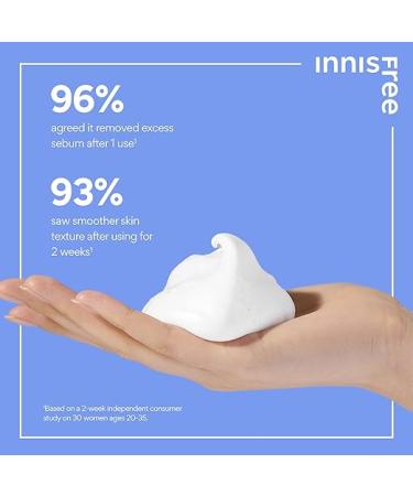 innisfree Bija Clarifying Cleansing Foam with Salicylic Acid and Castor Seed Oil, Korean Face Wash, Sulfate Free - Buy Online on GoSupps.com