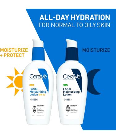 CeraVe Face Cream BUNLDE Cerave AM Facial Moisturizing Lotion with SPF 30 & PM Facial Moisturizing Lotion Formulated with Hyaluronic Acid & Ceramides Non-Greasy Gentle on Skin & Fragrance-Free Day & Night face cream bundle - Buy Online on GoSupps.com