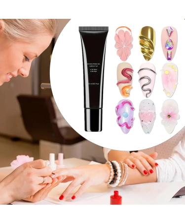 Sculpting Nail Gel | 3D Nail Modeling Gel 15ml Decorative Modeling Glue for Manicures Strengthening Adhesion for Women and Girls Salon Wedding Home and Travel Use - Buy Online on GoSupps.com