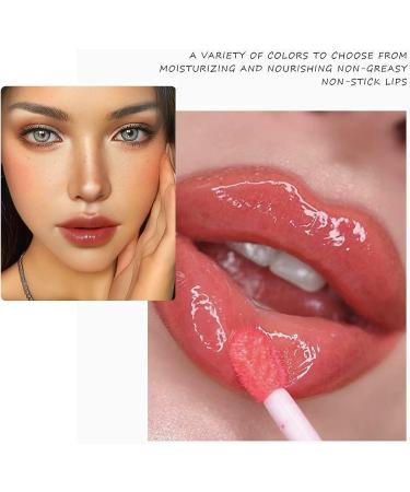 Hydrating Lip Glow Oil - Plumping & Long-Lasting Tinted Gloss for Lip Care - Rosewood - Buy Online on GoSupps.com