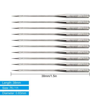 50 Pcs Size 75/11 Embroidery Sewing Machine Needles for Brother - 5 Packs of 10 Needles - Buy Online on GoSupps.com