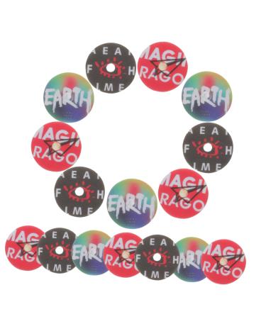 24 Pcs Aromatherapy Tablets Vintage Room Decor Essential Oil Necklace Pad Car Pads Vinyl Records Refill Pads Air Diffuser Car Scented Fragrant Tablets Air Outlet Record Player Pe 1 Count (Pack of 1) Assorted Color