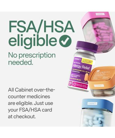 Cabinet: 500mg Acetaminophen for Headache Relief Toothaches Sore Throat and Fever Reducer Includes 1 Refillable Medicine Jar 120 Tablets Refillable Glass Jar - w/Travel Tin 120 Tablets (Pack of 1) - Buy Online on GoSupps.com