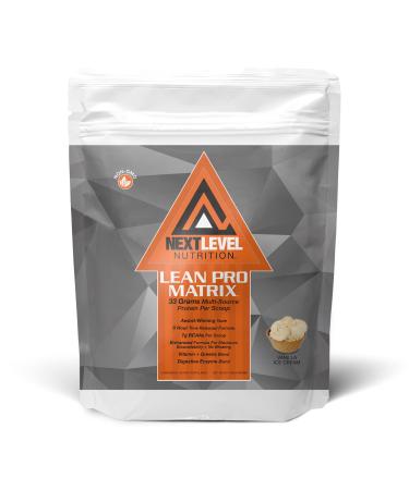 Lean Pro Matrix Vanilla Ice Cream | 34 g Whey Protein per Serving | 24 Servings