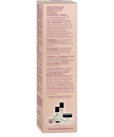 Atashi Firmness and Luminosity Sublime Perfection Booster Serum Revitalizes Illuminates With Hyaluronic Acid and Vitamin C Suitable for Sensitive Skin 30ml - Buy Online on GoSupps.com