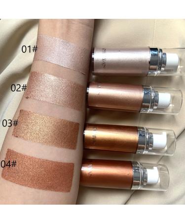  KARLOR Body Illuminator - Glitter Liquid Oil - Body Oil - Glitter - For the Body - Shiny and Creamy - Glitter Gel - Body Cream with Glitter (03#) - Buy Online on GoSupps.com