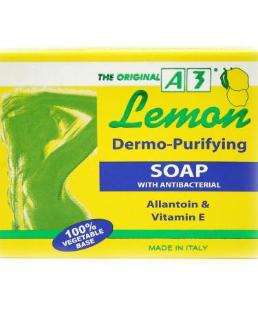 Lemon A3 Soap Dermo-Protective & Moisturizing 100g - Buy Online on GoSupps.com