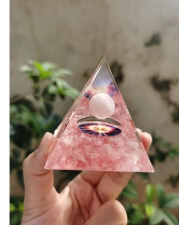 Crystal Positive Energy Orgonite Pyramid - Home Decor Protection Generator - Buy Online on GoSupps.com