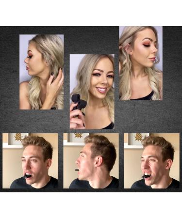 Jawline Exerciser for Men and Women - Face Slimmer, Neck and Jaw Exerciser, Double Chin Reducer, Sculptor - Silicone Facial Tool - Buy Online on GoSupps.com