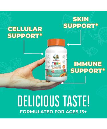 MaryRuth's Teen Multivitamin & Omega 3 6 7 9 Gummies Bundle | Vitamin C, D, E, Biotin, Zinc | Immune, Skin, Hair & Heart Health Support - Buy Online on GoSupps.com