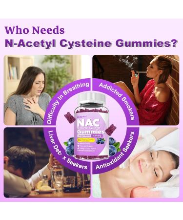 Sijigood Bundle: Cortisol Gummies & 1000mg NAC Gummies Sugar-Free 2 Packs - Buy Online on GoSupps.com