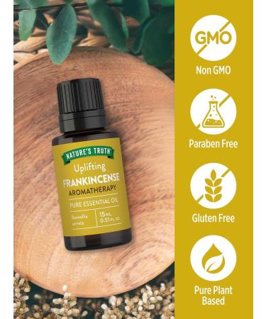 Nature's Truth Frankincense Essential Oil - .5 oz Pack of 2 - Buy Online on GoSupps.com