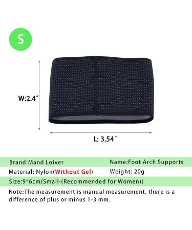 Plantar Fasciitis Relief + Copper Arch Support Brace (1 Pair) | Orthotic Support for Foot Pain, Flat Feet, High Arches | Women's Small Size - Buy Online on GoSupps.com