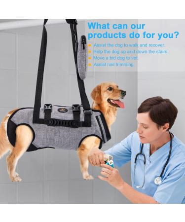 Ownpets Adjustable Lifting Dishes for Large Dogs | Waterproof Dog Carrier Bag with Shoulder Strap - XXXL - Buy Online on GoSupps.com